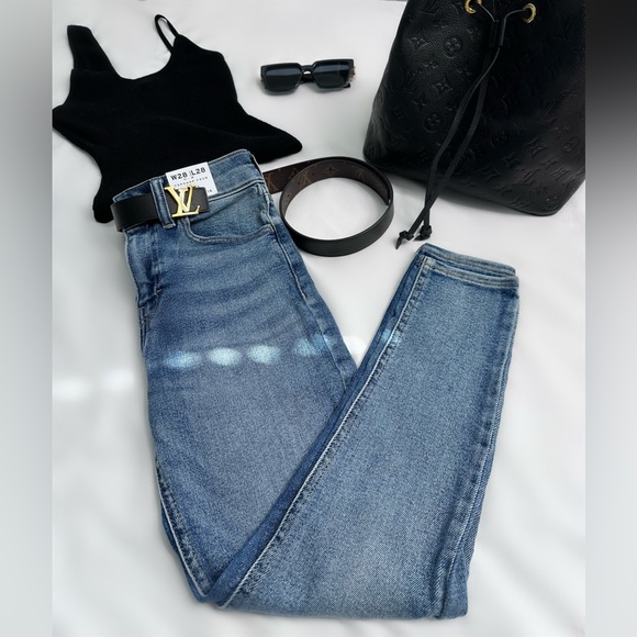 NEW Topshop Ankle Length Blue Skinny Jean Size 6 - Picture 1 of 5